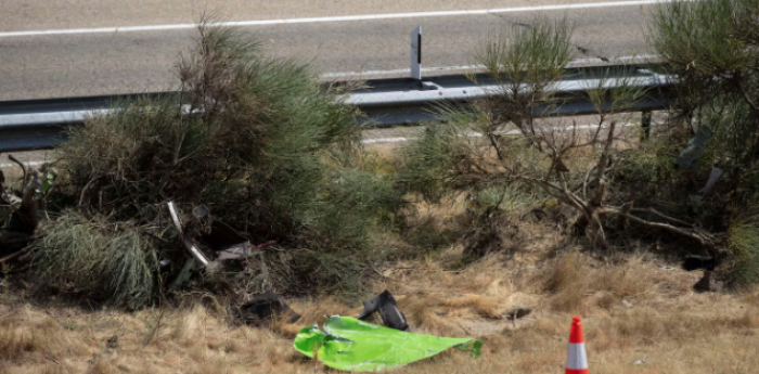 Así quedó el auto de Diogo Jota luego del trágico accidente
