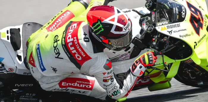 MotoGP: Di Giannantonio lideró el viernes en Sachsenring con récord incluido