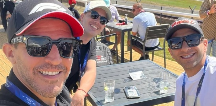 Rossi y su viaje a Europa junto a Vivian para ver a Colapinto en Silverstone