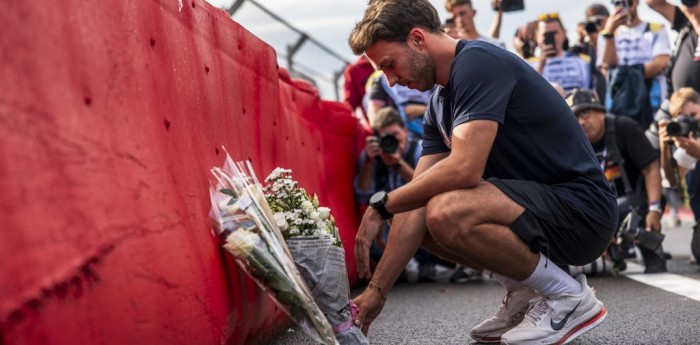 F1: la conmovedora tradición de Gasly en el GP de Bélgica