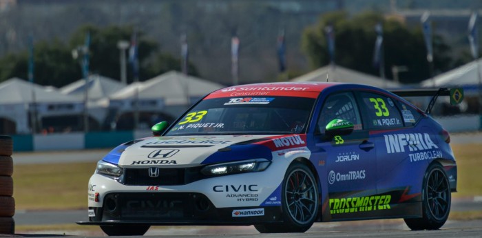 TCR South America: Piquet Jr dominó la clasificación en El Pinar y sumó su tercera pole position al hilo