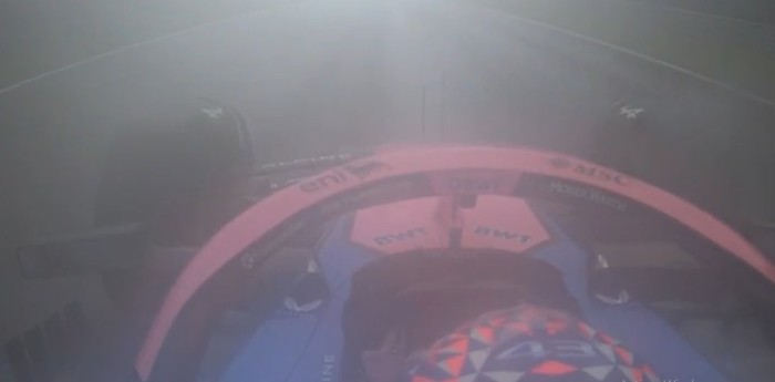 F1: "No puedo ver nada", la queja de Colapinto frente a las malas condiciones en Spa