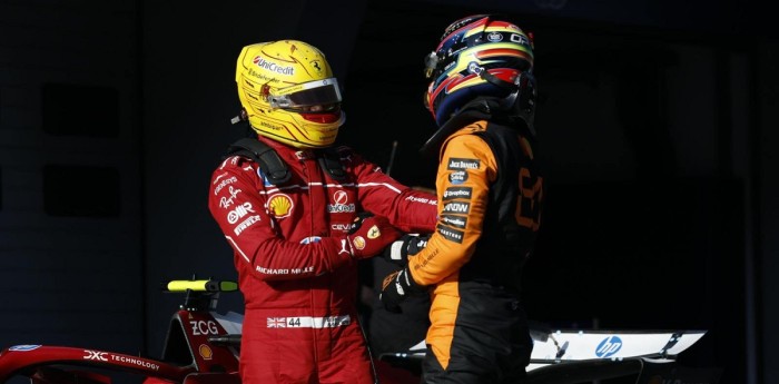 F1: la marca positiva que comparten Piastri y Hamilton en 2025