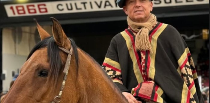 Guillermo Ortelli, presente en la Expo Rural