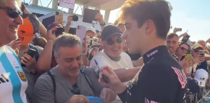 F1: el apoyo de los argentinos a Colapinto en Hungría