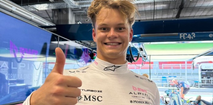 F1: Aron, tras los test de Pirelli con Alpine: "Estoy contento con mi trabajo y el equipo también"
