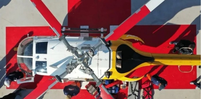 Una navegante del Rally Santafesino fue evacuada en helicóptero luego de un fuerte accidente