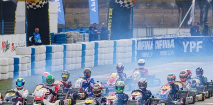 El Campeonato Argentino de Karting entregó un sábado de pura acción