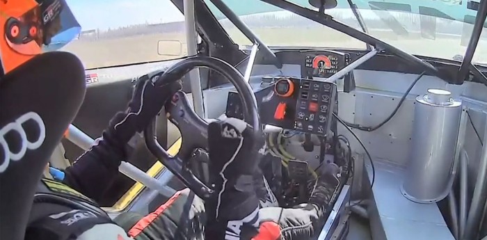 TC2000: ¡Puño apretado! Así festejó Rossi el sobrepaso contra Palau en General Roca