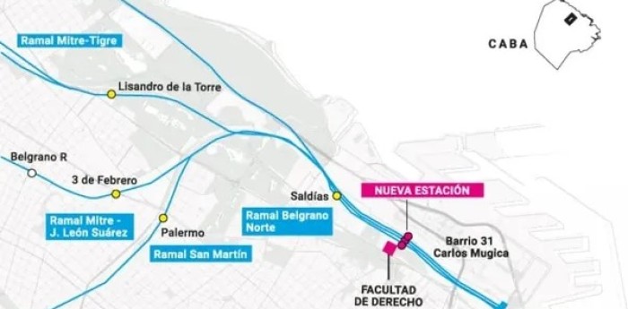 Proyectan una nueva estación de trenes: ¿Dónde estará y por qué será clave en la Ciudad?