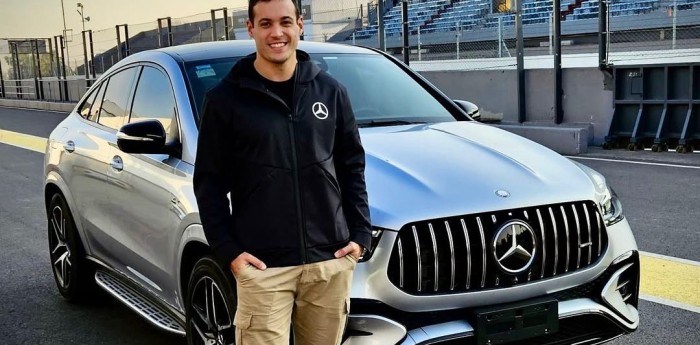 TC: Diego Azar: “Estoy feliz y orgulloso de representar a Mercedes – Benz”