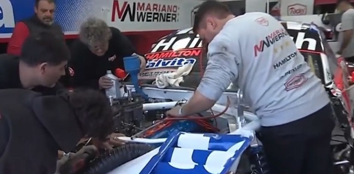 TC: el equipo de Werner trabaja a contrarreloj para llegar en condiciones a la final en Buenos Aires