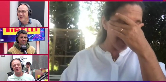 Así fue la emoción de María Catarineu al anuncio de Franco Colapinto a la F1