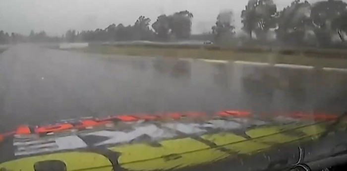 TC Pick Up: así es una vuelta a bordo de Werner bajo la lluvia en Río Cuarto