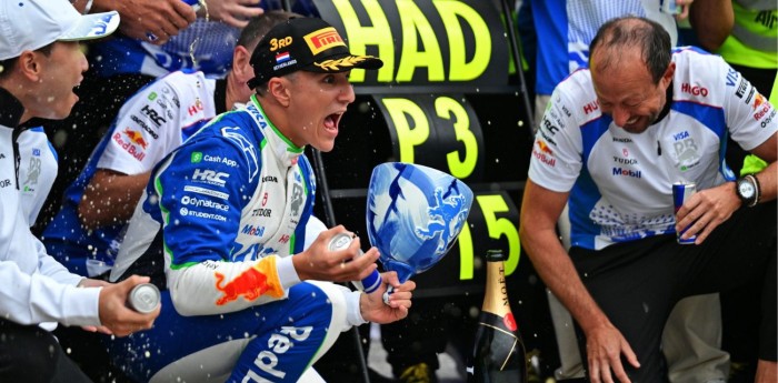 F1: ¿En cuánto está valuado el trofeo de Hadjar que rompió tras el GP de Países Bajos?