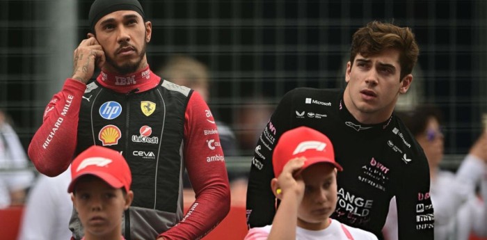F1: el descontento de Colapinto por el accionar de Hamilton en una de sus vuelta rápida en la FP3