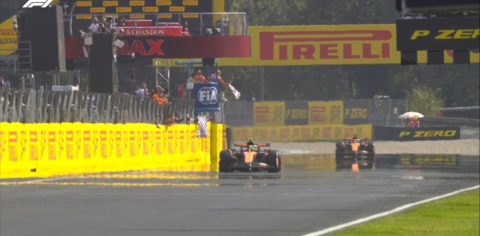 F1: McLaren tuvo que darle una orden de equipo a Piastri para remediar la mala parada de Norris