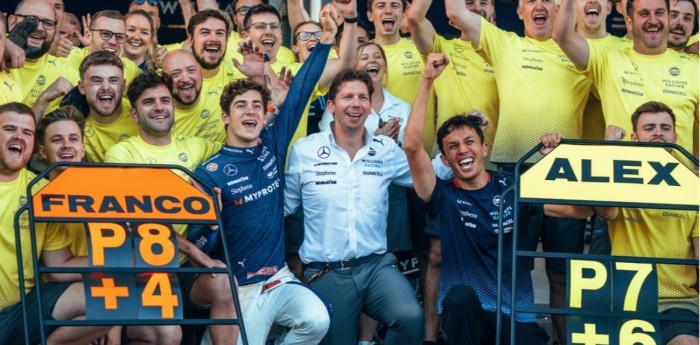 F1: "Actuación destacada", el mensaje de Vowles que hace referencia a Colapinto
