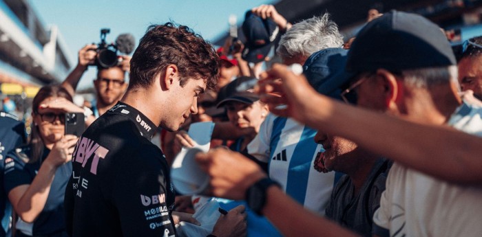 F1: el tierno gesto de Colapinto que se viralizó en redes sociales
