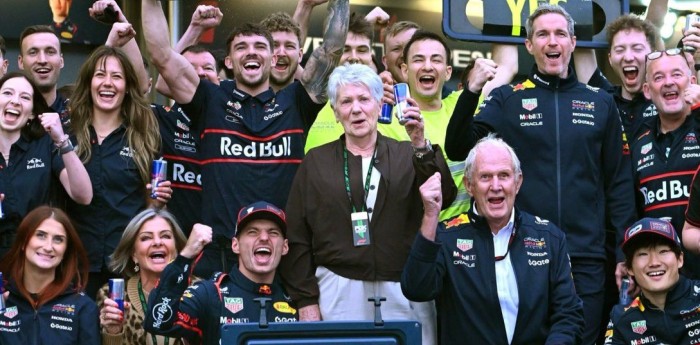 F1: la emocionante reacción de la abuela de Verstappen por su victoria en Bakú