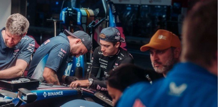 F1: el guiño de Alpine a Colapinto tras el Gran Premio de Azerbaiyán