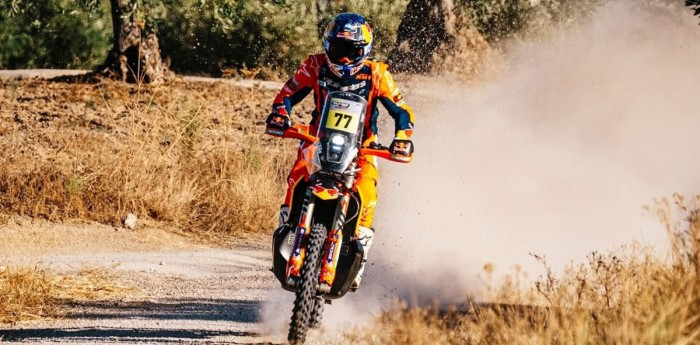 W2RC: podio de Luciano Benavides en la Etapa 4 del Rally Raid Portugal