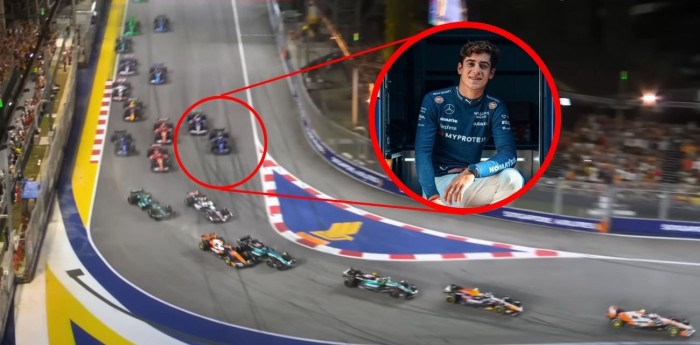 Colapinto vuelve a Singapur: el recuerdo de la largada que sorprendió a toda la F1