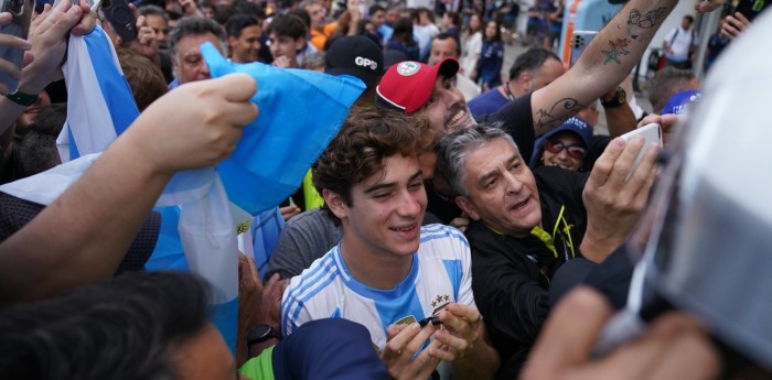 F1: Colapinto: “Sentir el apoyo de la gente me da un empujón extra”