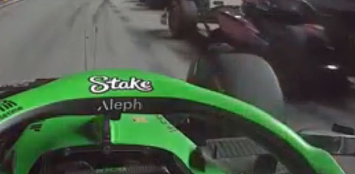F1: ¡Se defiende Franco! Así fue la lucha de Colapinto con Hulkenberg en el GP de Singapur