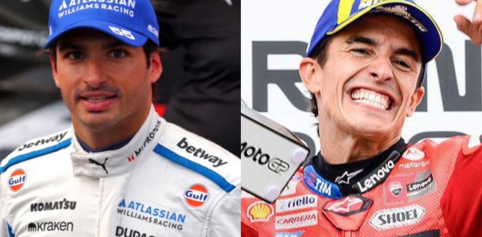 “Es el Ayrton Senna del MotoGP”, el valioso elogio de Sainz para Marc Márquez