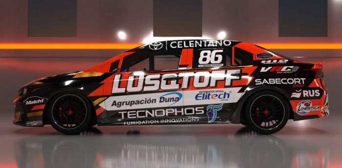 TN APAT: el Ale Bucci Racing presentó cómo lucirá el Corolla con el que debutará Agustín Canapino