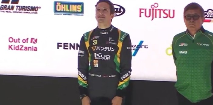 ¡Orgullo nacional! Sonó el himno argentino tras la victoria de Fenestraz en la Súper Fórmula Japonesa
