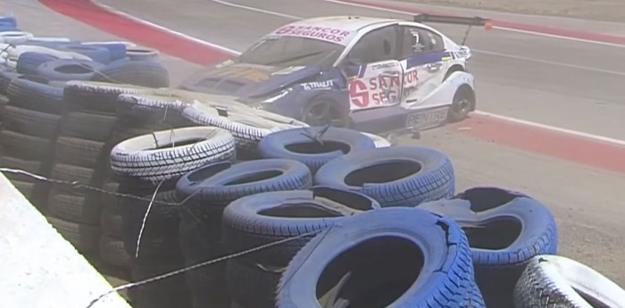 TC2000: duro golpe de Nicolás Traut en la curva Traverso de El Zonda