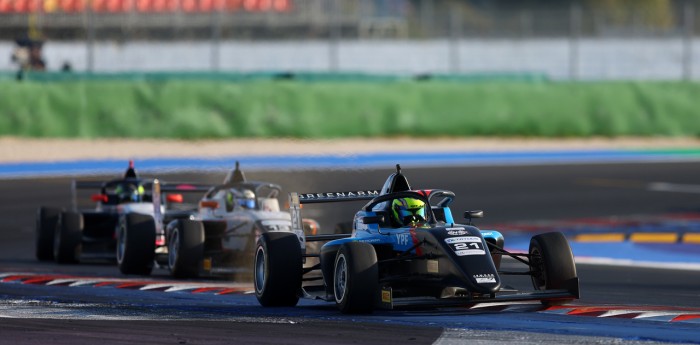 F4 Italiana: Teo Schropp cerró el año con buenas y malas en Misano