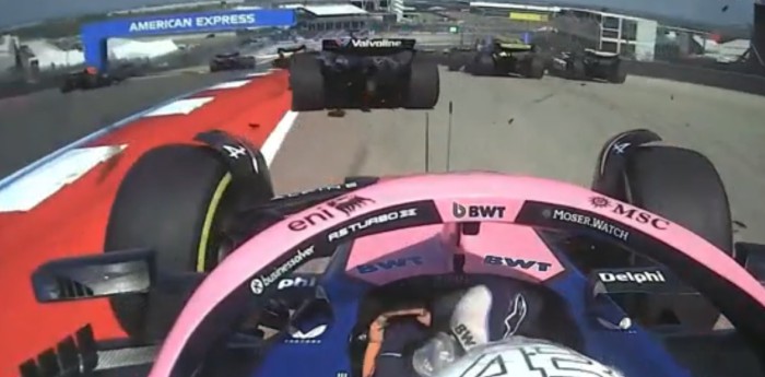 F1: ¡Desde adentro! la largada de Colapinto en el tumultoso comienzo del Sprint en el GP de las Américas