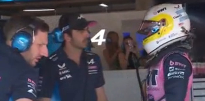 F1: el gesto de Colapinto a su ingeniero tras su eliminación en la Q2 del GP de Estados Unidos
