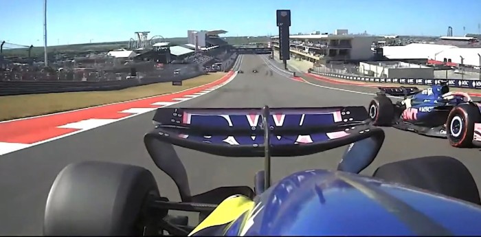 F1: ¡A todo o nada! Así se vio el sobrepaso de Colapinto desde la perspectiva de Gasly