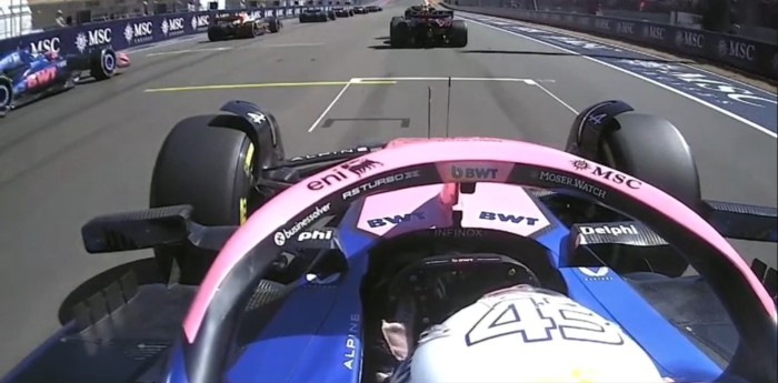 F1: ¡A bordo! Así fue la largada de Colapinto en el GP de Estados Unidos