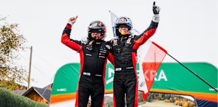WRC: Rovanperä ganó en Europa Central y Toyota obtuvo su quinto título consecutivo