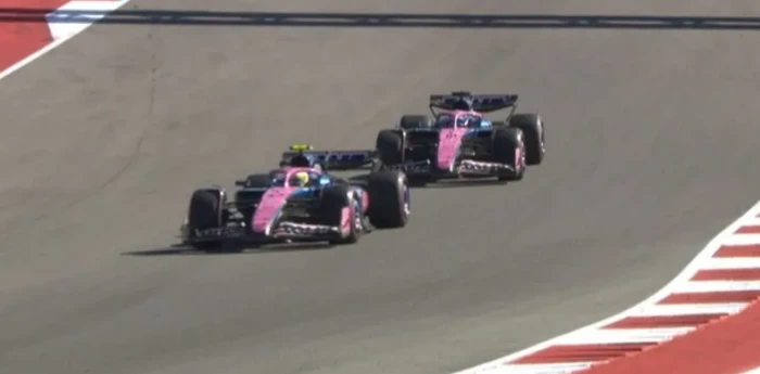 F1: el detalle que pasó desapercibido en la maniobra entre Colapinto y Gasly en Austin
