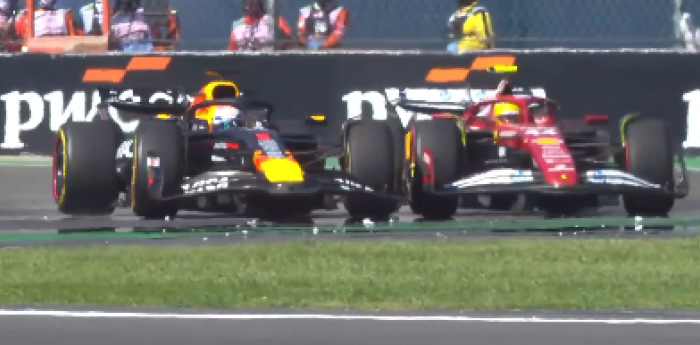 F1: ¡Duelo de campeones! Así fue la lucha Hamilton -Verstappen en el inicio del GP de México
