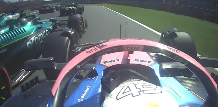 F1: la irónica respuesta con la que Colapinto describió la maniobra que hizo Stroll en el GP de México