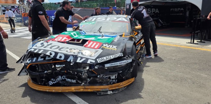 TC: ¿Santero correrá la final en Paraná tras el choque en la serie?