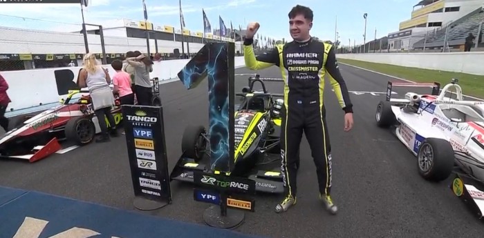 Fórmula Nacional: en un infartante final, Ramos se quedó con la segunda carrera en Buenos Aires