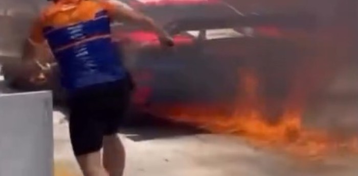 TC: “Eternamente agradecido”, el mensaje de Quijada al mecánico de Spataro que lo ayudó a salir del incendio