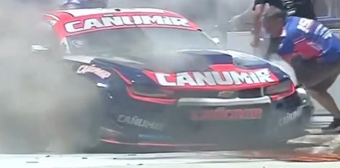 TC: el estremecedor relato del mecánico de Spataro que sacó a Quijada de las llamas en Paraná