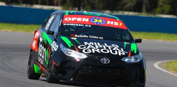 TN APAT: Bautista Damiani se llevó la pole position provisional de la Clase 2 en un viernes difícil en Río Cuarto