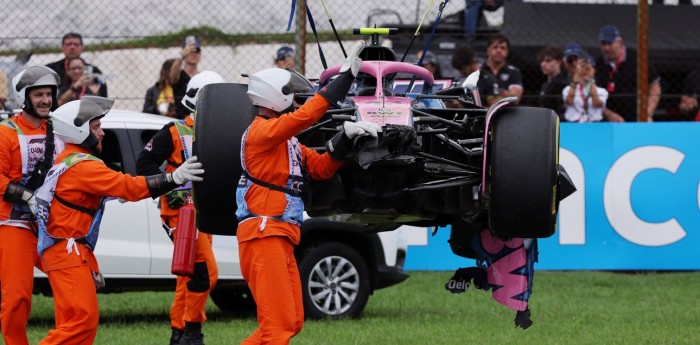 F1: "Fue raro", el desconcierto de Colapinto tras el accidente en la Sprint del GP de Brasil