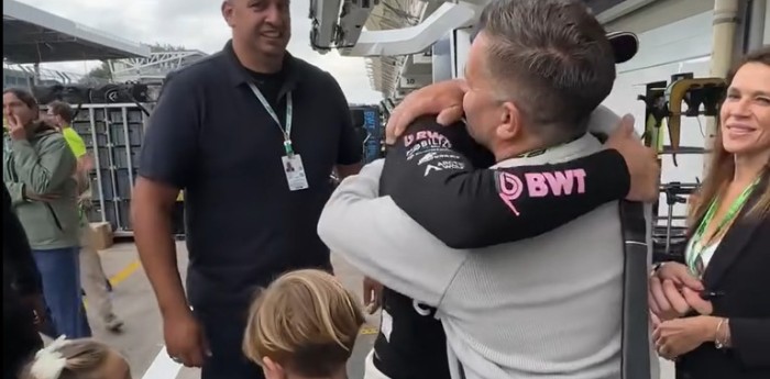 F1: ¡Respeto mutuo! El emotivo abrazo que protagonizaron Colapinto y Fontana en el GP de Brasil