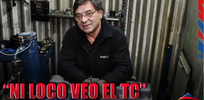 "Ni loco veo al Turismo Carretera", el picante comentario de Pedersoli